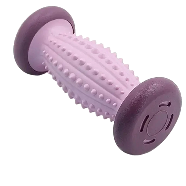 Fotmassagerulle för hälsporre, ömma och stela fötter Rosa