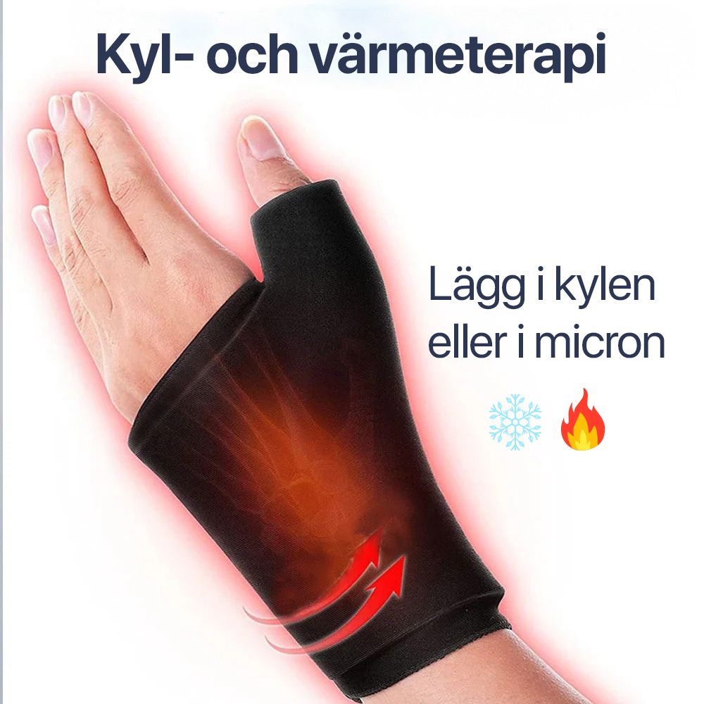 Handledsstöd kylande & värmande - för reumatism, artros