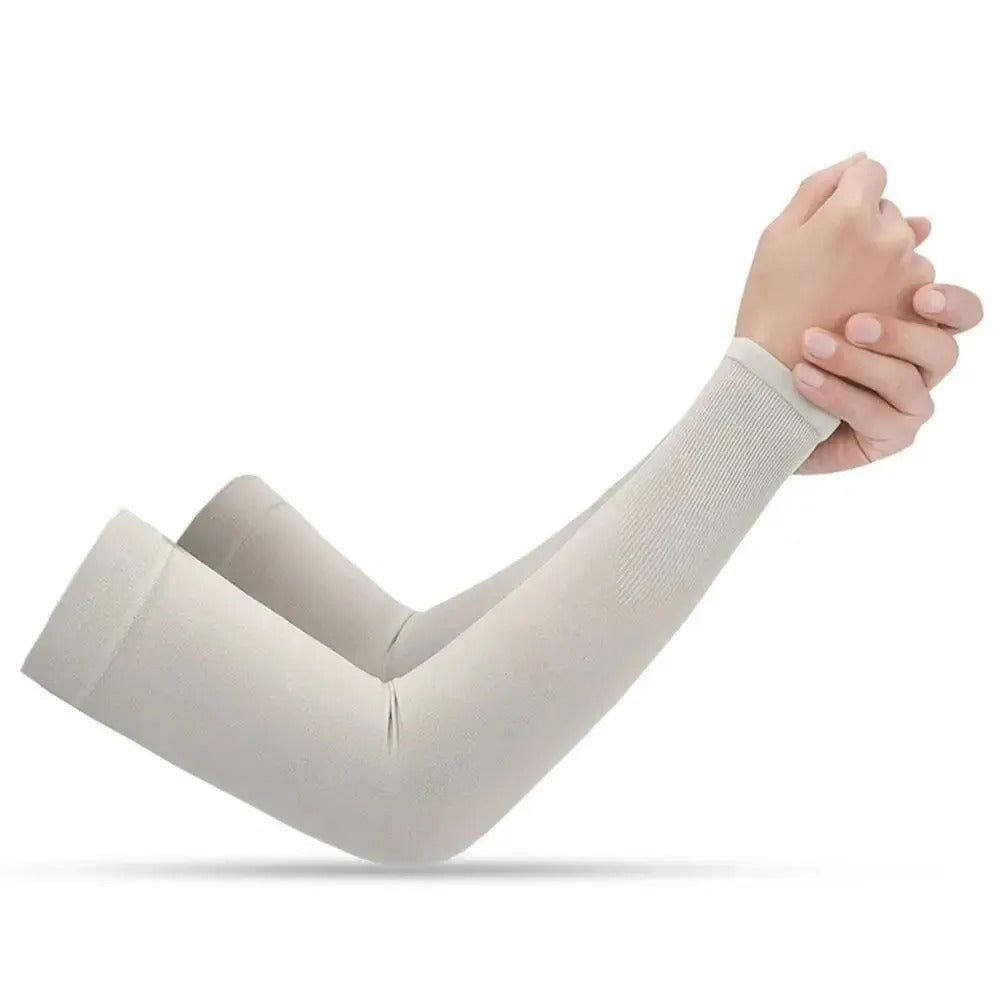 Armskydd med UV-skydd UPF 50+ Beige