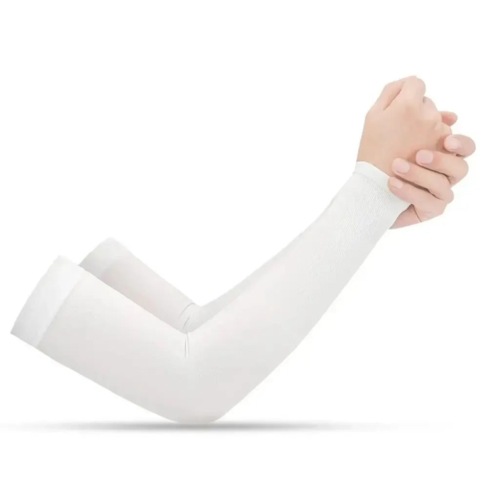 Armskydd med UV-skydd UPF 50+ Vit