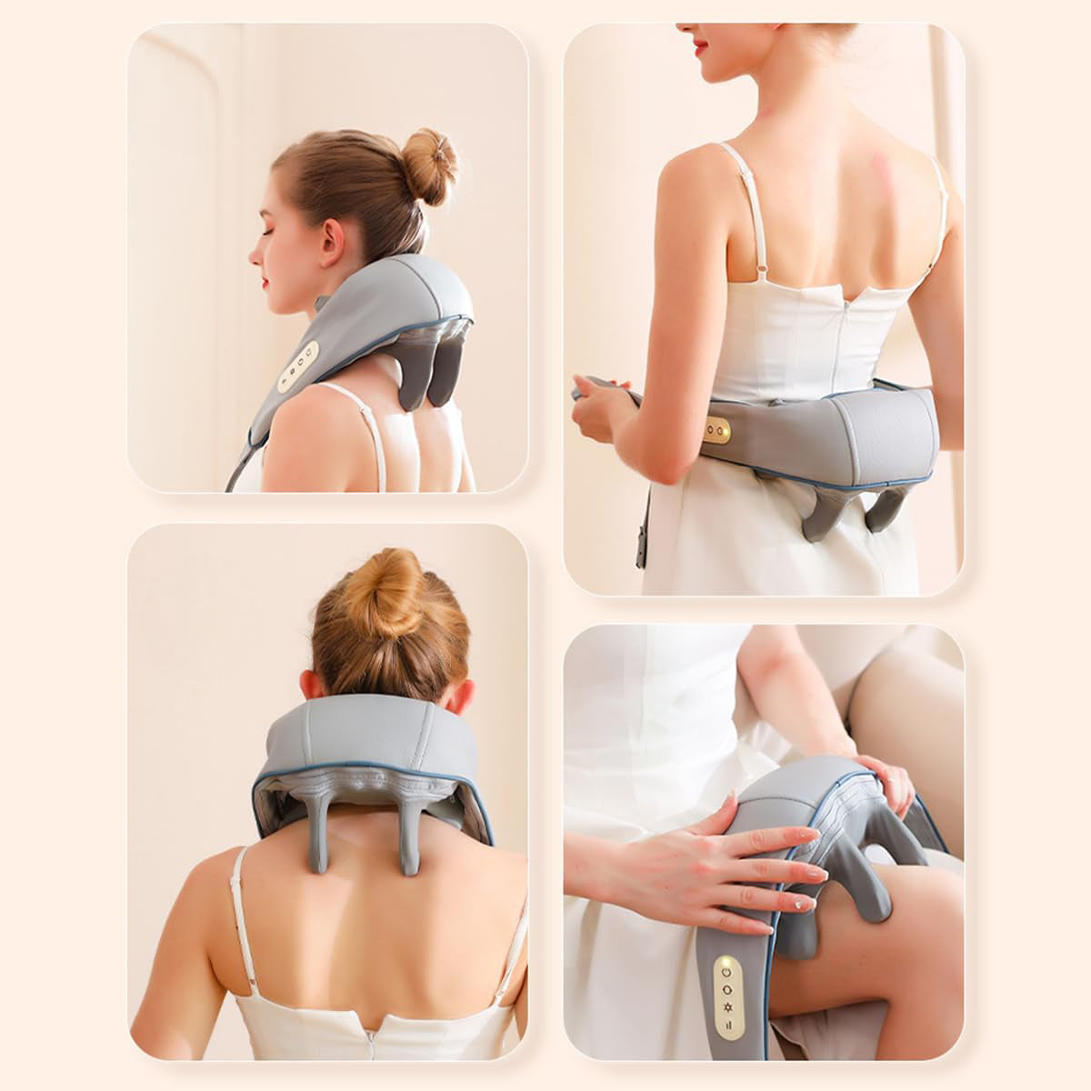 Elektrisk ryggmassage och nackmassage