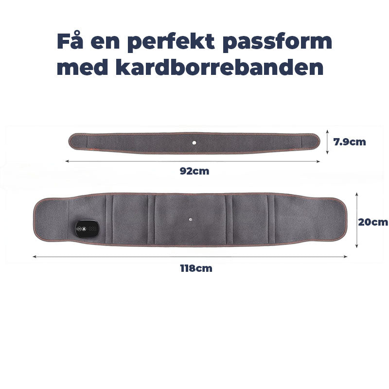 Rödljusterapi Ergobelt - värmebälte med vibration