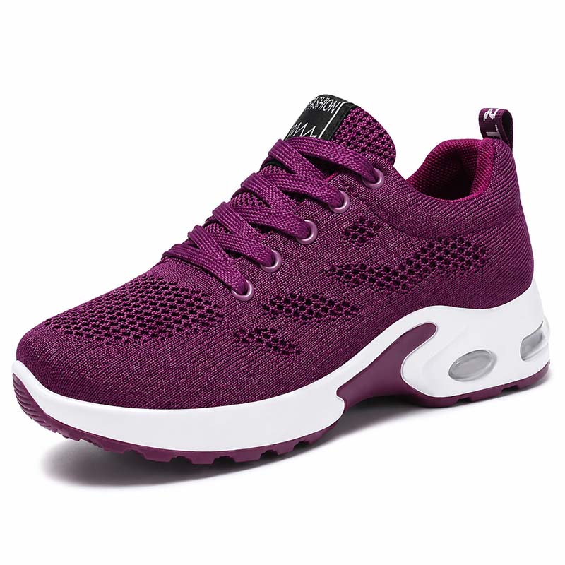 Ergonomiska sneakers med flexibel sula Lila