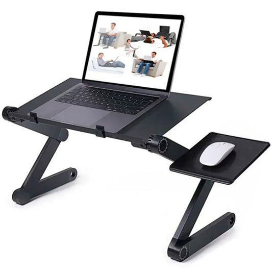Ergonomiskt laptopstativ - justerbar höjd & vinkel för bättre hållning