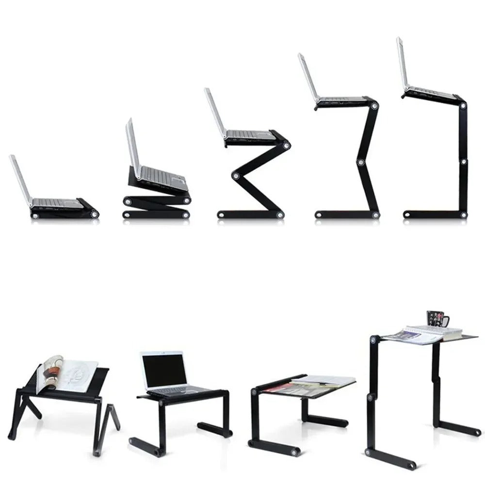 Ergonomiskt laptopstativ - justerbar höjd & vinkel för bättre hållning