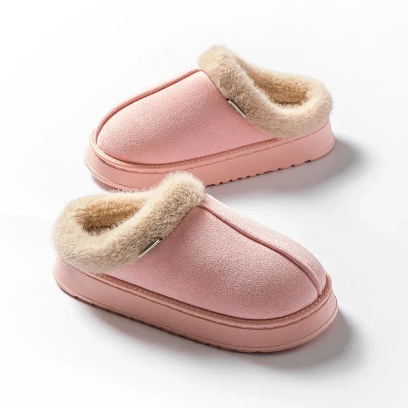 Fodrade tofflor Rosa