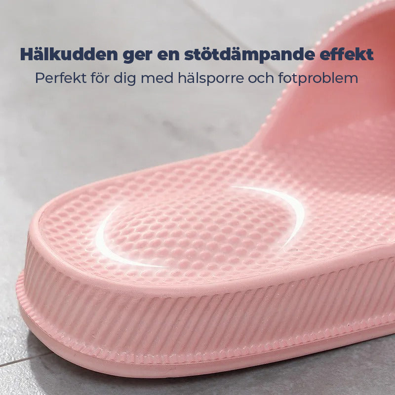 Hältofflor för hälsporre, plantar fasciit & ömma fötter