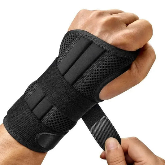 Handledsstöd med skena - stabiliserar och avlastar vid smärta Vänster hand