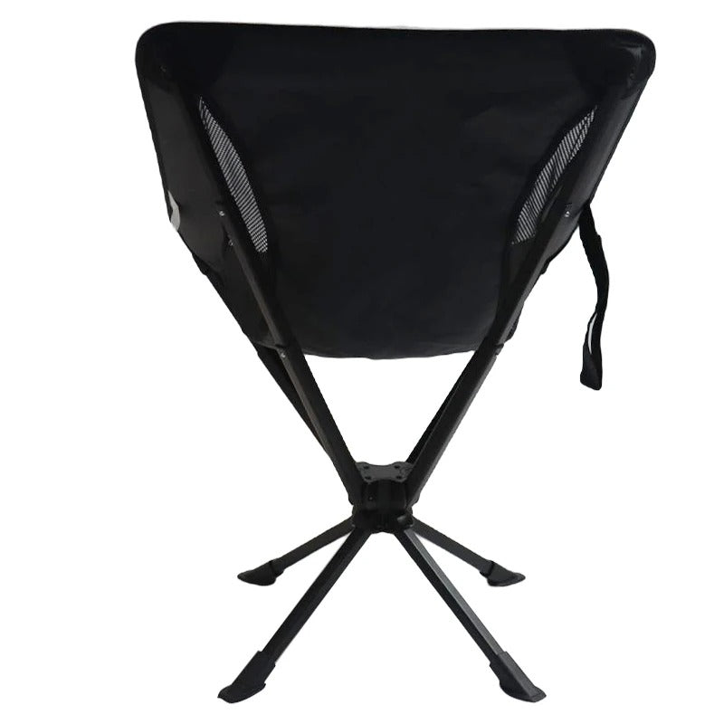 Hopfällbar campingstol - kompakt och ergonomisk