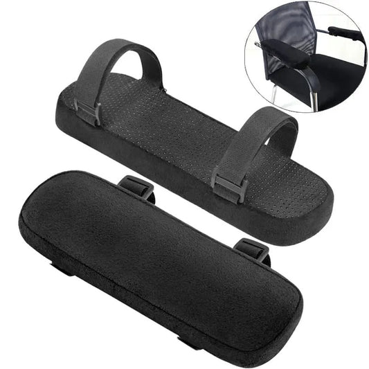 Ergonomiskt armstöd för kontorsstol - memory foam för avlastning