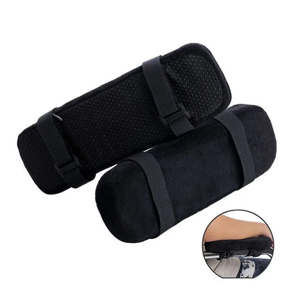 Ergonomiskt armstöd för kontorsstol - memory foam för avlastning