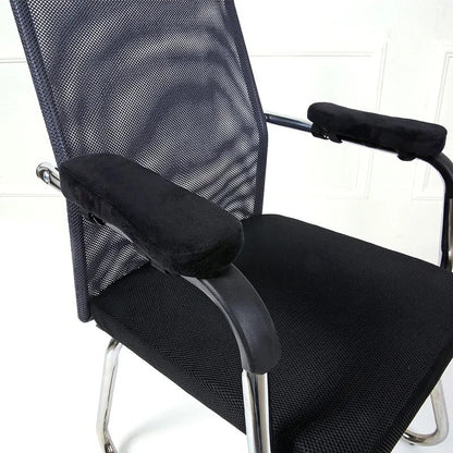 Ergonomiskt armstöd för kontorsstol - memory foam för avlastning