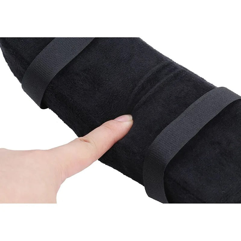 Ergonomiskt armstöd för kontorsstol - memory foam för avlastning