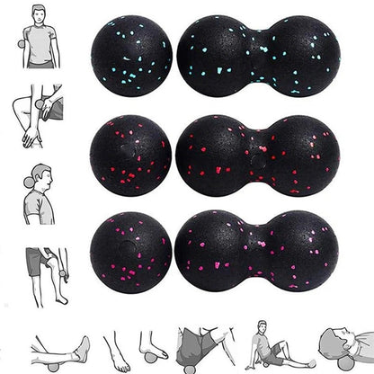 Massagebollar & foamroller för stel rygg och spända muskler