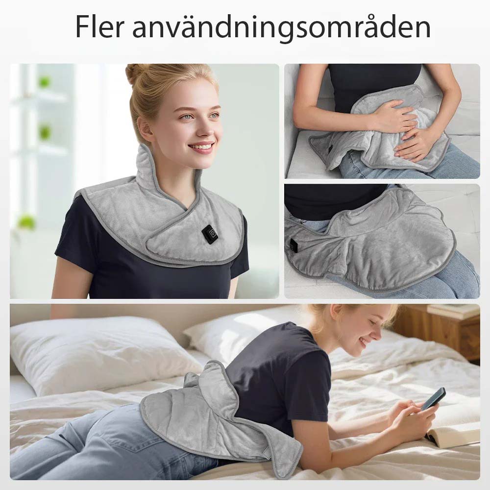 Nackvärmare värmedyna för axlar och nacke
