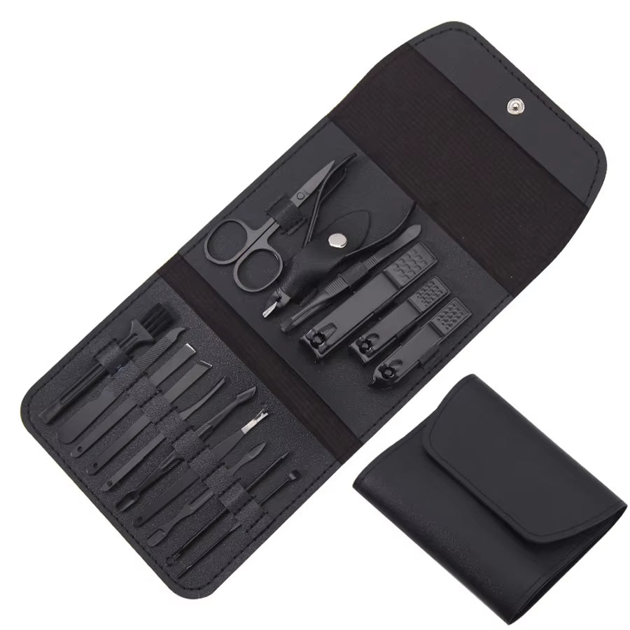 Nagelvårdsset Premium - manikyr & pedikyr med fodral