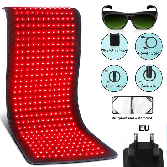 Rödljusterapi - rödljusmatta med 360 LED-lampor