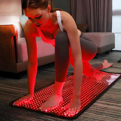 Rödljusterapi - rödljusmatta med 360 LED-lampor