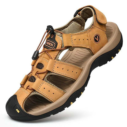 Sandaler för promenad och vandring Khaki