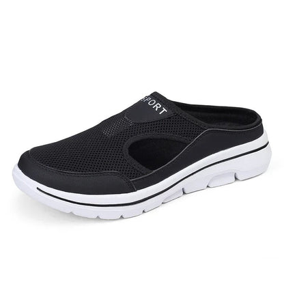 Sandaler med stötdämpning Svart
