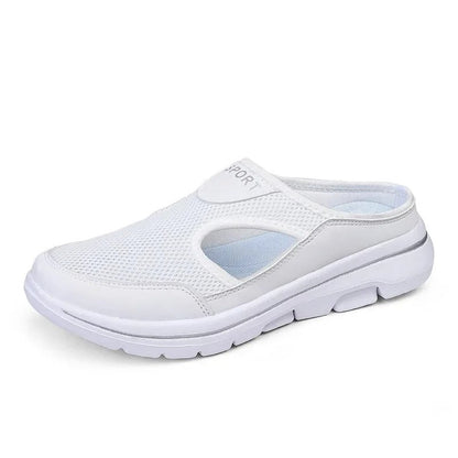 Sandaler med stötdämpning Vit