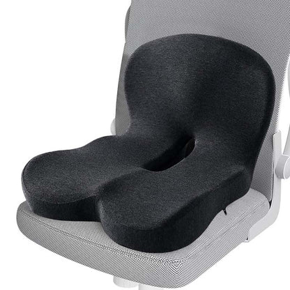 Sittkudde med ländryggsstöd - memory foam kontor & bil