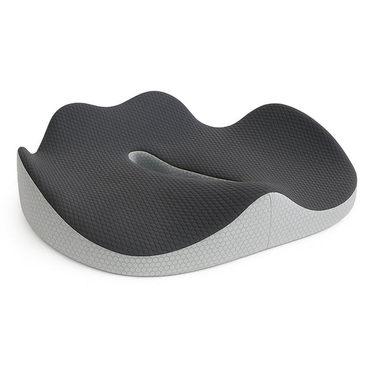 Ergonomisk sittdyna för kontor, bil och hem Grå