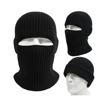 Vintermössa & ansiktsmask 2-in-1 – värmande skydd utomhus